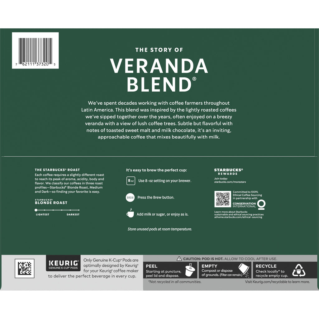 Coffee Veranda Blend Blonde Roast K-Cup, 72-Count