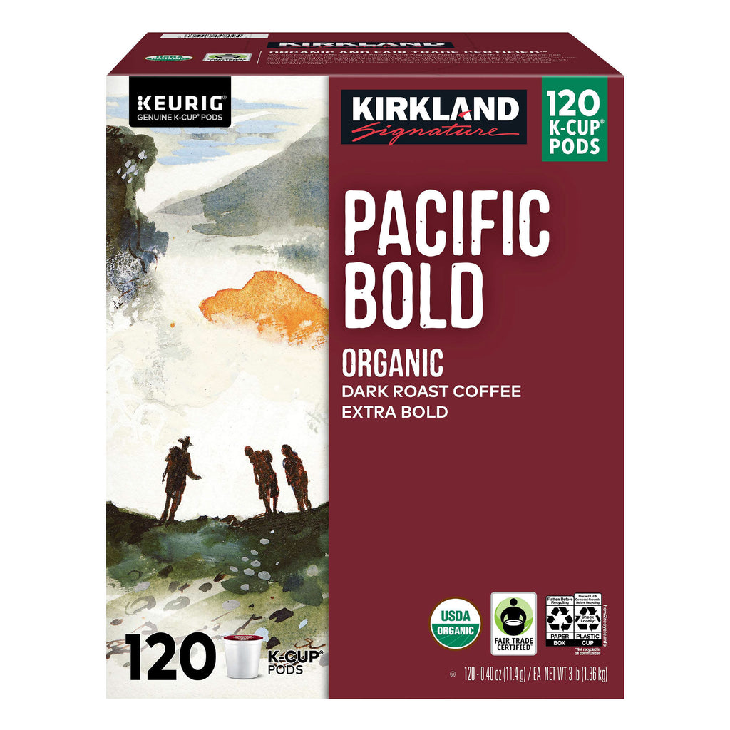 Coffee Organic Pacific Bold K-Cup Pod, 120-Count