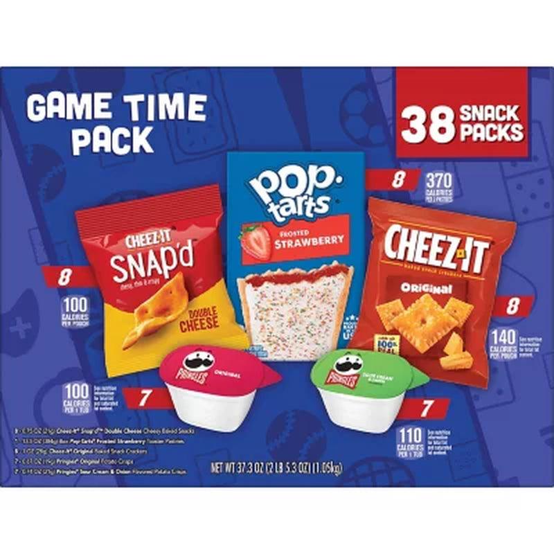 Kellogg'S Game Time Snacks, Variety Pack (38 Pk.)