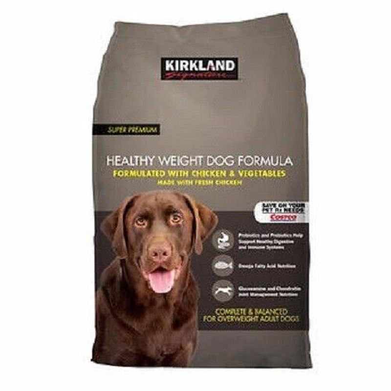 Kirkland Signature Healthy Weight Formula Chicken Vegetable Dog Food 40 Lb.