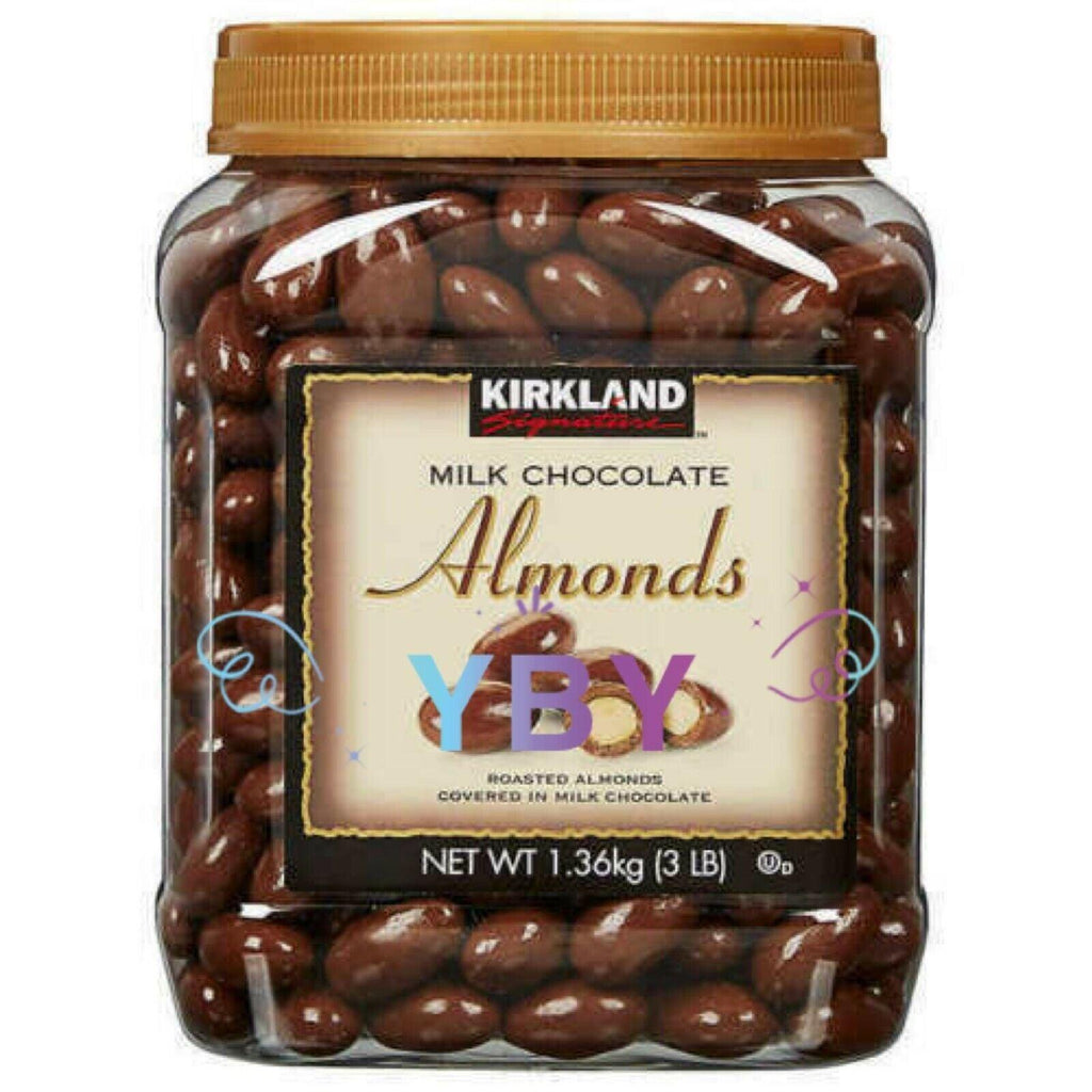 Kirkland Signature Milk Chocolate Covered Almonds 3 LB