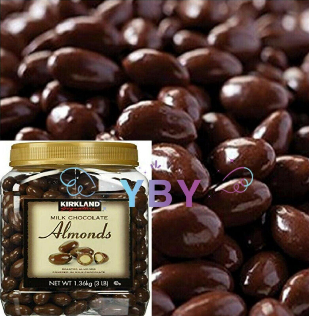 Kirkland Signature Milk Chocolate Covered Almonds 3 LB