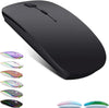 KLO Bluetooth Mouse for Macbook/Macbook Air/Pro/Ipad, Wireless Mouse for Laptop/Notebook/Pc/Ipad/Chromebook (A Led/Purple)