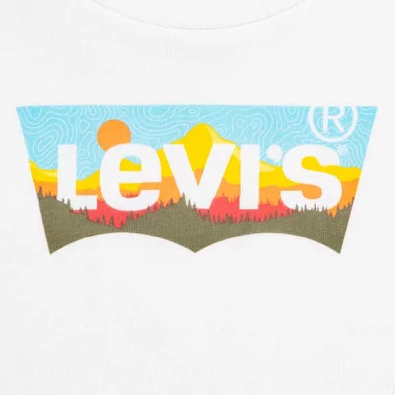 Levi'S Toddler Boys' Denim Overall and Long Sleeve Tee Set