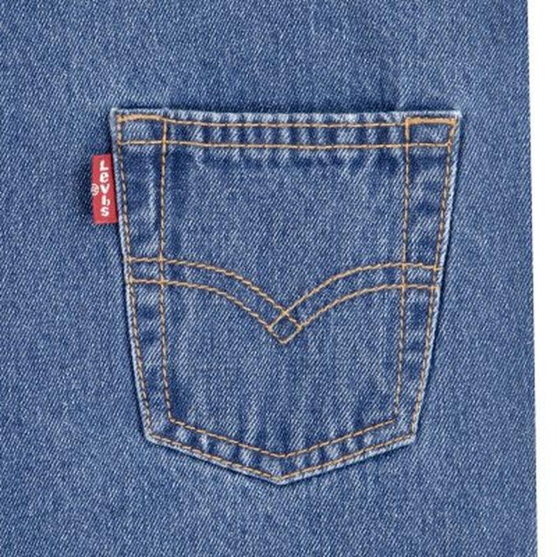 Levi'S Toddler Boys' Denim Overall and Long Sleeve Tee Set