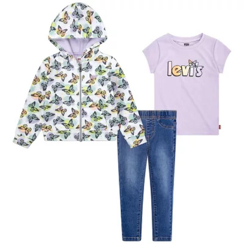 Levi'S Toddler Girls' 3 Piece Set