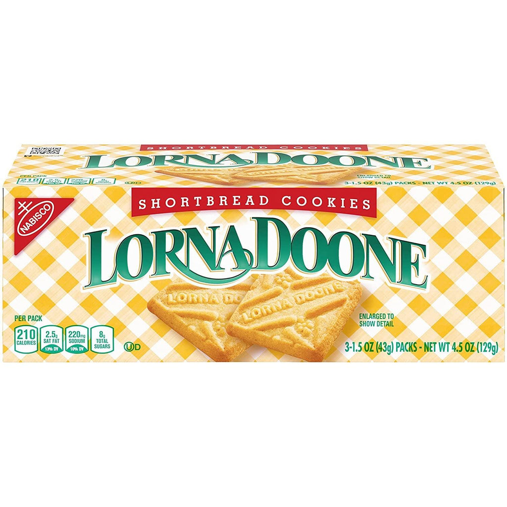 Lorna Doone Shortbread Cookies, 12 - 4.5 Oz Boxes