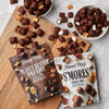 , Milk Chocolate Candy, S'Mores and Peanut Butter Pretzel Snack Mix, 2 Pack (18 Oz and 22 Oz Bags)