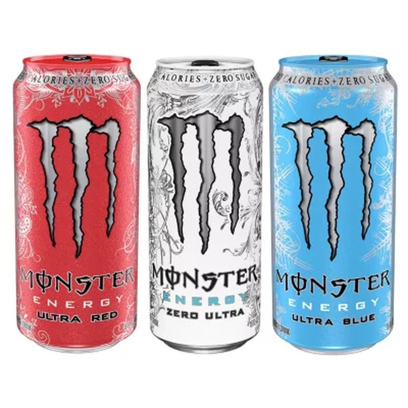 Monster Energy Ultra Variety Pack (16Oz / 24Pk)