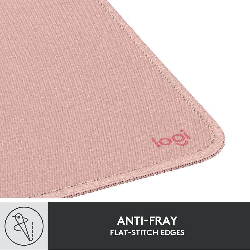 Mouse Pad - Studio Series, Computer Mouse Mat with Anti-Slip Rubber Base, Easy Gliding, Spill-Resistant Surface, Durable Materials, Portable, in a Fresh Modern Design, Blue Grey