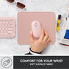 Mouse Pad - Studio Series, Computer Mouse Mat with Anti-Slip Rubber Base, Easy Gliding, Spill-Resistant Surface, Durable Materials, Portable, in a Fresh Modern Design, Darker Rose