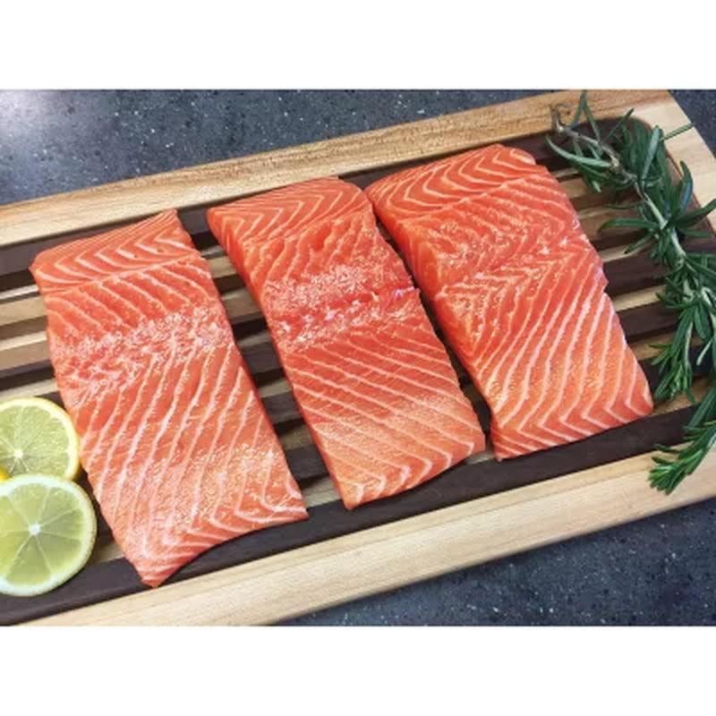 Norwegian Antibiotic-Free Sashimi-Grade Atlantic Salmon, Skinless (16 Ct., 5 Oz. Ea.)