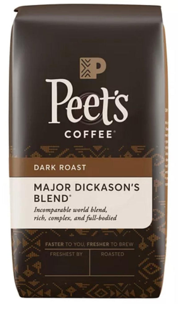 Peet'S Coffee Major Dickason'S Blend Deep Roast, Whole Bean 32 Oz