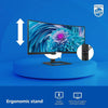 PHILIPS 34E1C5600HE 34" Ultrawide QHD 21:9 Monitor with Built-In Windows Hello Webcam & Noise Canceling Mic, USB-C Docking, Stereo Speakers, 100Hz, 4-Year Advance Replacement