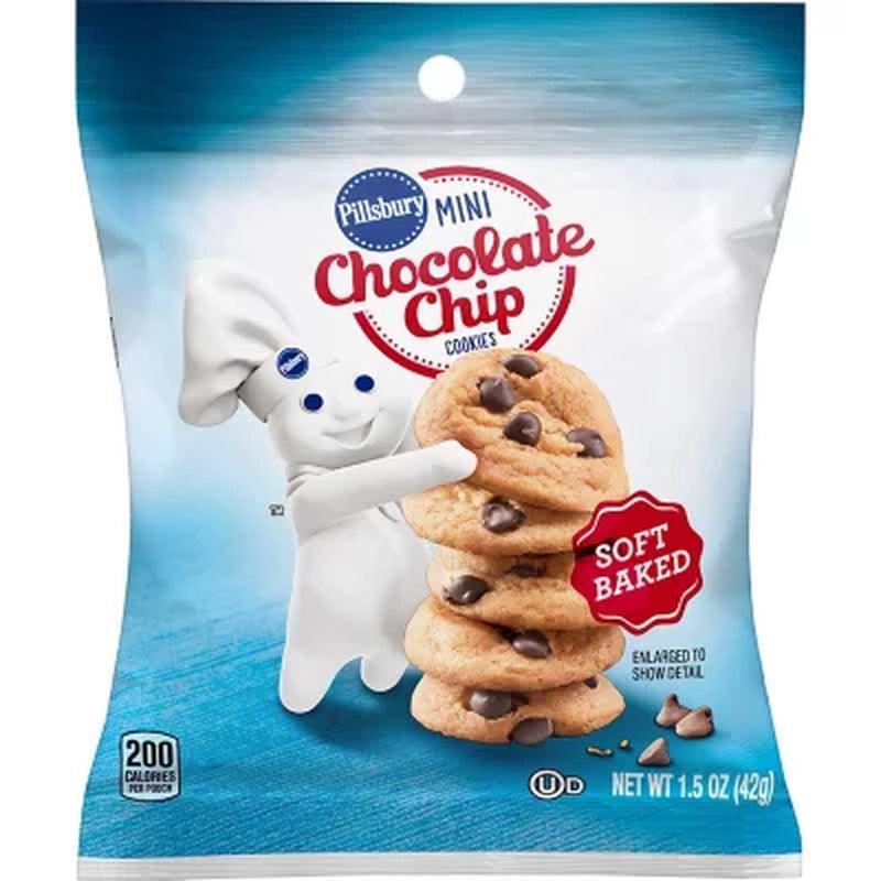 Pillsbury Soft Baked Mini Chocolate Chip Cookies (1.5 Oz., 28 Pk.)