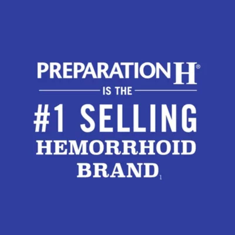 Preparation H Hemorrhoid Symptom Treatment Ointment Itching, Burning and Discomfort Relief (4.0 Oz, Twin Pack)