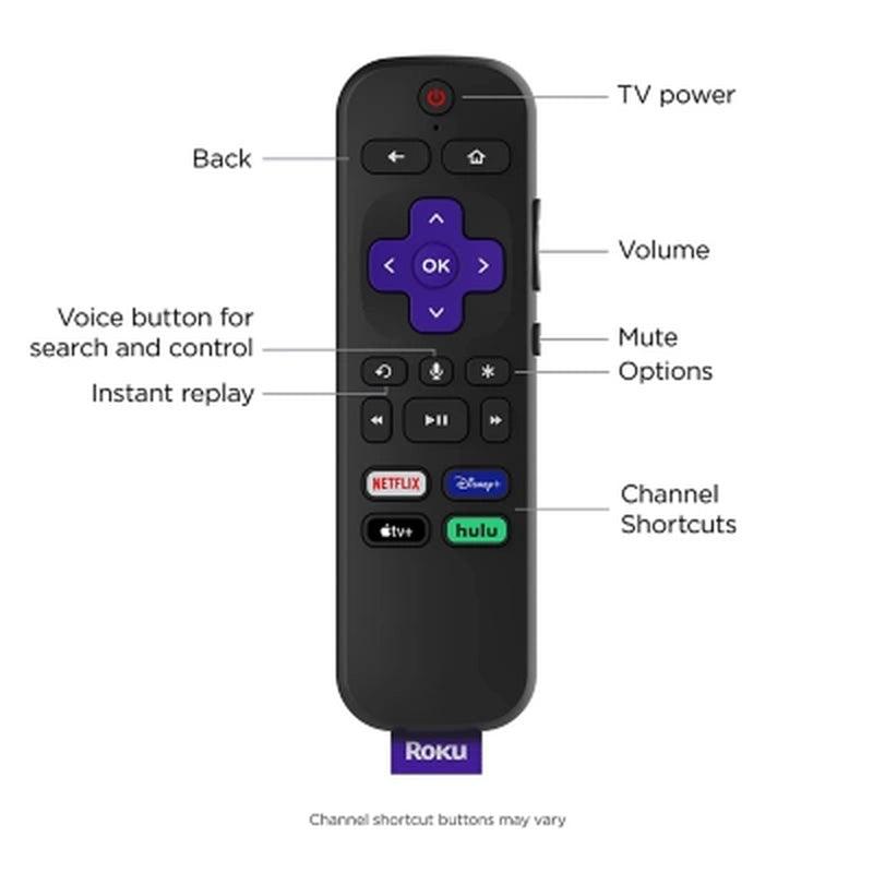 Roku Express 4K+ Streaming Player 4K/HD/HDR with Smooth Wi-Fi, Premium HDMI Cable, Voice Remote | 2021