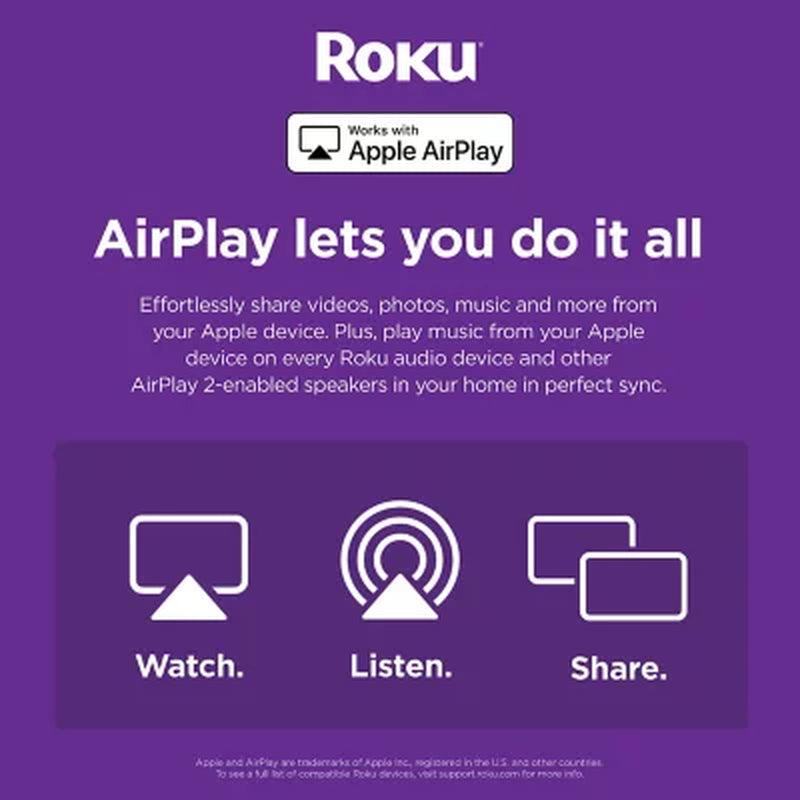 Roku Express 4K+ Streaming Player 4K/HD/HDR with Smooth Wi-Fi, Premium HDMI Cable, Voice Remote | 2021