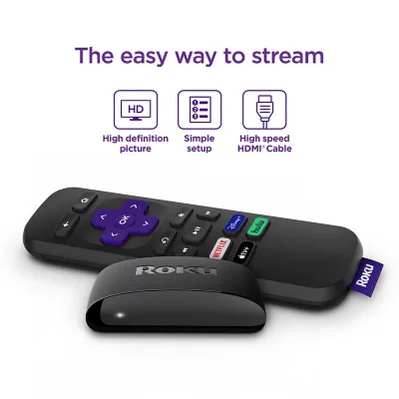 Roku Express | HD Streaming Media Player with High Speed HDMI Cable and Simple Remote