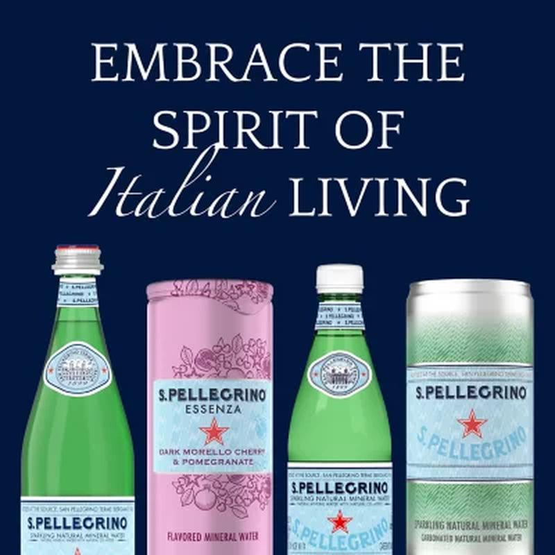 S.Pellegrino Sparkling Natural Mineral Water (16.9 Fl. Oz., 24 Pk.)