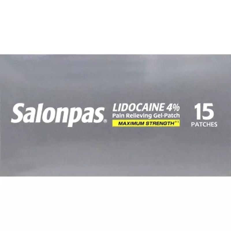 Salonpas Lidocaine Gel-Patch (15 Ct.)