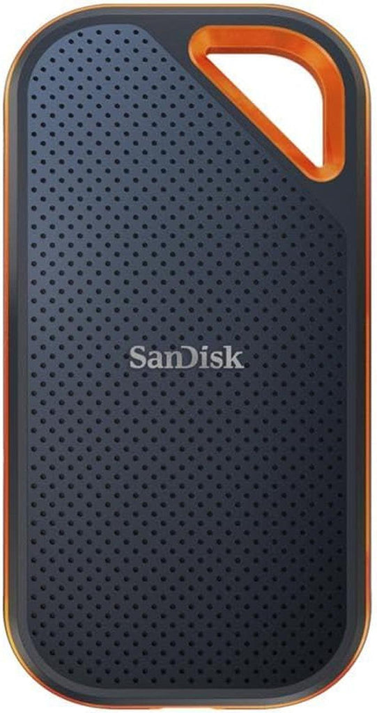 Sandisk 4TB Extreme PRO Portable SSD - up to 2000Mb/S - USB-C, USB 3.2 Gen 2X2 - External Solid State Drive - SDSSDE81-4T00-G25