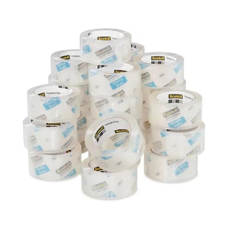 Scotch 3850 Heavy-Duty Packaging Tape, 3" Core, 1.88" X 54.6 Yds, Clear, 36/Carton