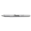 Sharpie Metallic Permanent Marker, Fine Point, Metallic Silver, 12Ct.