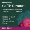 Starbucks Caffe Verona Ground Coffee, Dark Roast 40 Oz