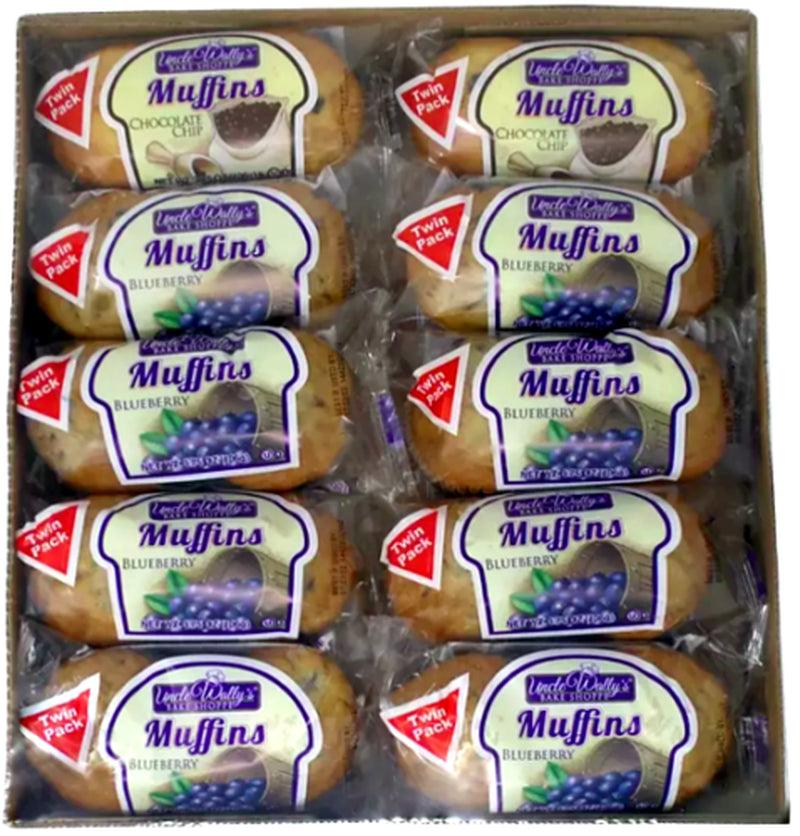 Uncle Wally'S Muffins Variety Pack 20 Twin Packs 75 Oz