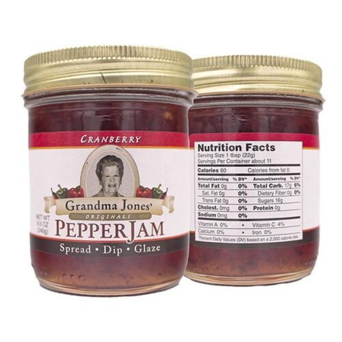 "I Love Fruit" Pepper Jelly Three Pack - Includes Caribbean Mango, Cranberry, and Pomegranate Flavors